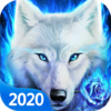 White Wolf Live Wallpaper icon