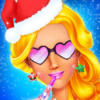 Christmas Princess Makeup Game icon