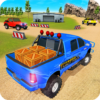 Offroad Pickup Truck Cargo Transport Truck Driver icon