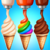 Icecream Cone Cupcake Baking icon