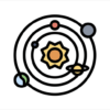 Spact: Explore universe, space and solar system icon