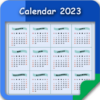 Calendar 2023 With Holiday icon