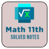 FSC math Part 1 Solved notes icon