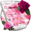 Velvet Morning Rose Flower Theme icon