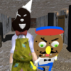 Scary Scream Neighbor Sponge Night icon