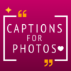 Captions for photos icon