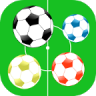 Colorful Soccer Balls icon