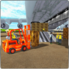 Airport Cargo Forklift Sim 3D icon