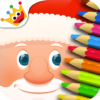 Coloring book Christmas Games icon