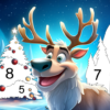 Christmas Color by Number Game icon