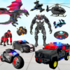 Grand Police Robot Car Game icon