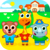 Kindergarten: animals icon