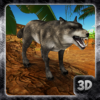 Angry Wolf Simulation Life of Wild Beast family icon