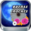 Saludos de Buenas Noches con Flores icon