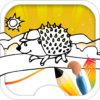 Coloring Book For Kids Animal icon