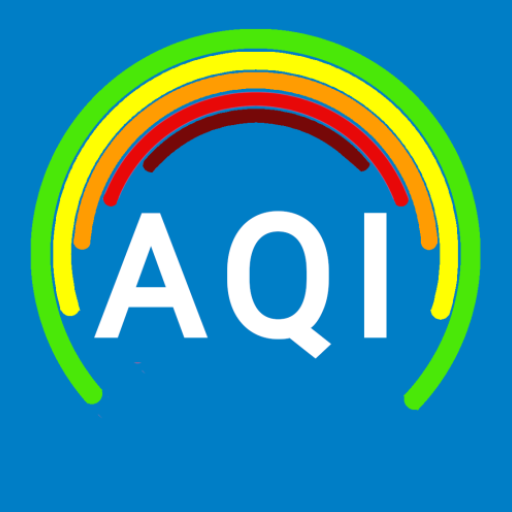 Air quality app & AQI widget icon