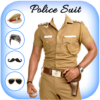 Men Police suit Photo Editor icon