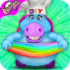 Mr. Fat Unicorn Slime Maker Game! DIY Squishy Toy icon