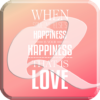 Happiness quotes wallpapers icon