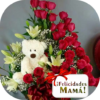 Día de las madres con flores icon