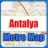 Antalya Turkey Metro Map Offline icon