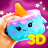 3D Squishy toys kawaii soft st icon