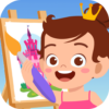 Princesses Coloring Paint Game icon