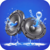 Speaker cleaner: Remove water icon