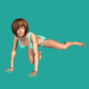 Fitness workouts for women icon