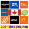 All in One Shopping Canada Online Shopping App icon