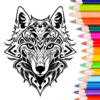 Animal coloring pages games icon