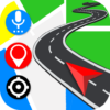 Gps Navigation: Road Maps Driving & Directions icon