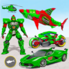 Shark Game Robot Car Transform icon