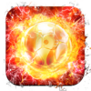 Flame Gold Football Live Wallpaper icon