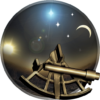 Celestial equator: planetarium icon