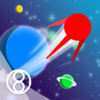 Parsec space travel icon