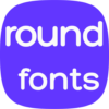 Round Fonts for FlipFont icon