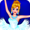 Ballerina Doll Fashion Salon Makeup Dress up Game icon