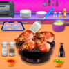 Barbeque chicken recipe game icon