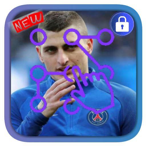 Marco Verratti Lock Screen Pattern and Passcode icon