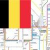 Brussels Metro Bus Tour Map Offline メトロ・オフライン路線図 icon