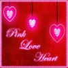 Pink Love Heart Theme icon