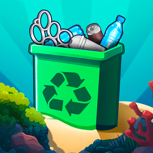 Idle Ocean Cleaner Eco Tycoon icon