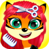 Animals hair salon icon