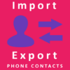 Ezy import export contacts icon