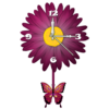 Flower pendulum clock live wallpaper icon