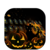 Vivid Halloween horror pumpkin skin icon