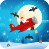 Flappy Tappy Santa Plane Christmas Holiday Game icon