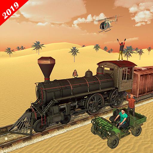 Train Robbery shooting game: Gold Robbery Crime icon