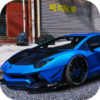 Driving Lamborghini Aventador City Racer icon